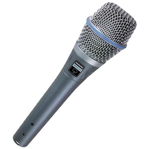 BETA 87A, Studio, 50 - 20000 Hz, Super-Cardioid, Cablato, 52V, 1,2 mA - Foto 3