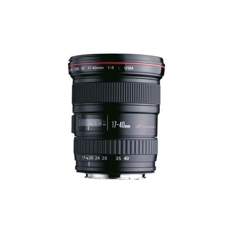 EF 17-40mm f / 4.0L USM, 12/9, 17 - 40 mm, USM, Nero, 8,35 cm, 9,68 cm - Foto 1