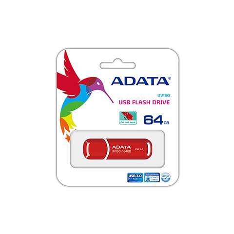 64GB DashDrive UV150, USB 3.0 (3.1 Gen 1) , Type-A, Cuffia, Rosso, CE / FCC / VCCI / BSMI - Foto 1