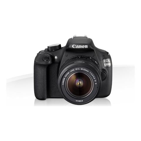 EOS 1200D, Corpo della fotocamera SLR, CMOS, 5184 x 3456 Pixel, JPEG 3:2: (L) 5184x3456, (M) 3456x2304, (S1) 2592x1728, (S2) 1920x1280, (S3) 720x480, 1:1, 3:2, 4:3, 16:9, 22,3 x 14,9 mm - Foto 5