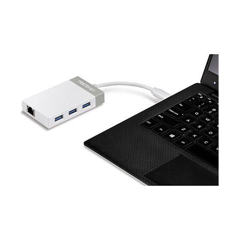 Usb-c To Gb Ethernet Adapter + Usb Hub In - Foto 5