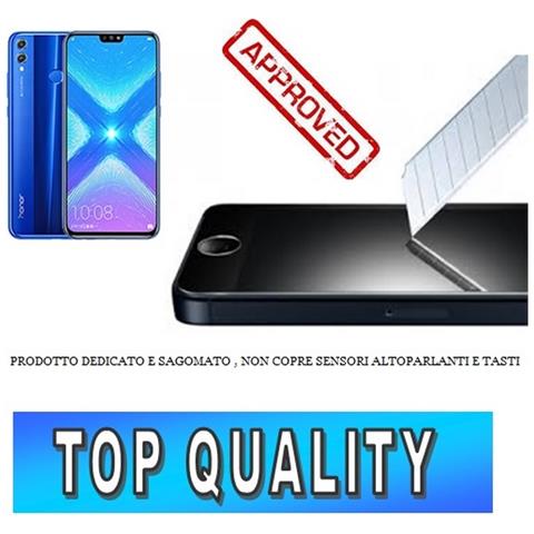 Tempered Glass Screen Protector Pellicola Vetro Temprato Huawei Honor 8x - View 10 Lite - Foto 1