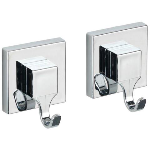 Appendiabiti Da Bagno Quadrato 2 Pezzi, Vuoto - Loc, - Foto 1