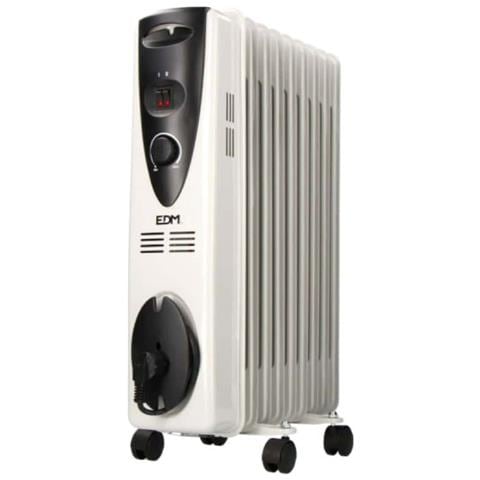 Radiatore Edm - Olio - 2500w - 45x16,5x66cm - 07123 - Foto 1
