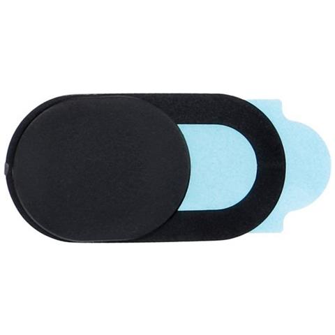 1x Webcam Cover Slider Tappo Privacy Protection Copri Fotocamera Tablet Laptop Pc Mac Smartphone Nero - Foto 1
