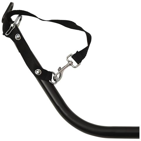 Rimorchio Per Bici Da Carico Arancione Tessuto Oxford E Ferro - Foto 2