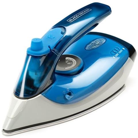 BXIR1000E ferro da stiro Ferro a vapore Acciaio inossidabile 1000 W Blu, Bianco - Foto 1