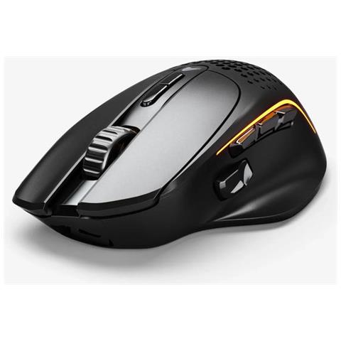 Model I 2 mouse Giocare Mano destra RF Wireless + Bluetooth + USB Type-C Ottico 26000 DPI - Foto 1
