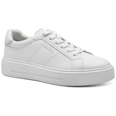Leisure Trainers White Sneakers Sintetico E Tessile Scarpe Donna Bianco Eu 37, 5-23635-42 100 - Foto 1