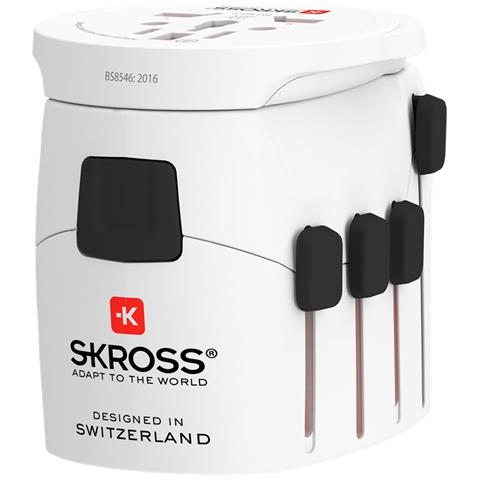 Skross 61260 adattatore per presa di corrente Universale Bianco - Foto 1