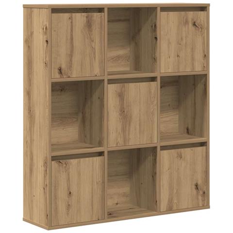 Libreria Rovere Artigianale 89x24x101,5 Cm In Legno Multistrato - Foto 2