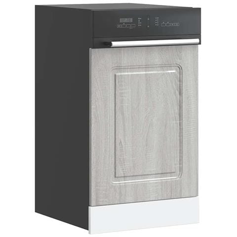 Pannello Lavastoviglie Kalmar Grigio Sonoma 45x1,5x67 Cm - Foto 1