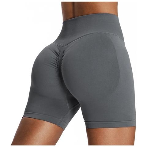 Shorts Da Yoga A Vita Alta Con Etichetta M - Foto 1