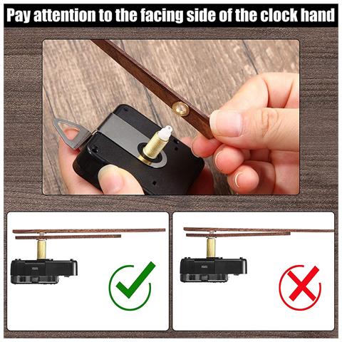 Meccanismo Orologio Silenzioso Con Albero Da 28mm - Confezione Singola - Foto 2