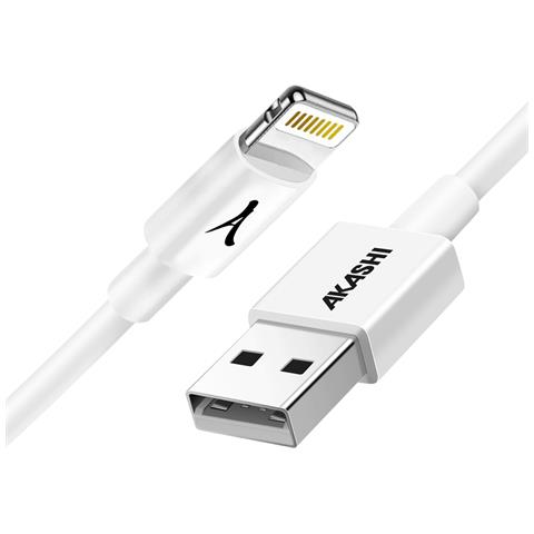 Cavo Usb A Iphone Lightning Ricarica E Sincronizzazione 3m, Bianco - Foto 4