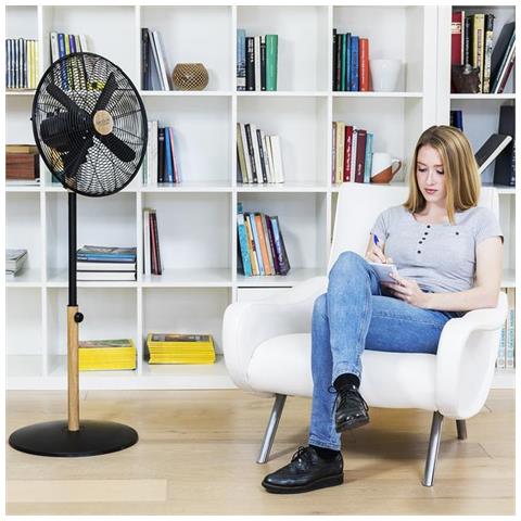 08233 ventilatore Nero, Legno - Foto 9