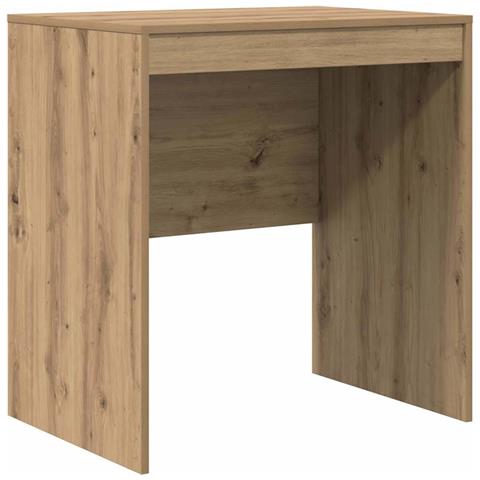Scrivania da scrittura Rovere artigianale Legno ingegnerizzato - Foto 1