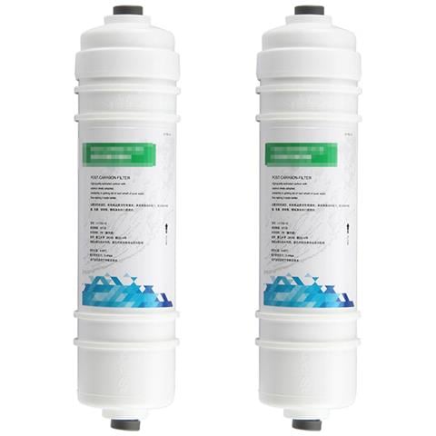 Confezione Da 2 Cartucce Filtro Acqua Post-carbone - Carbone Attivo E Cotone Pp - Foto 1