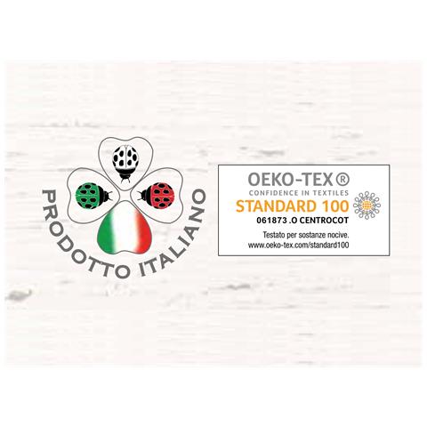 Completo Lenzuola Letto In 100% Cotone Made Italy Disegno Stelvio Francese Stelvio - Foto 5