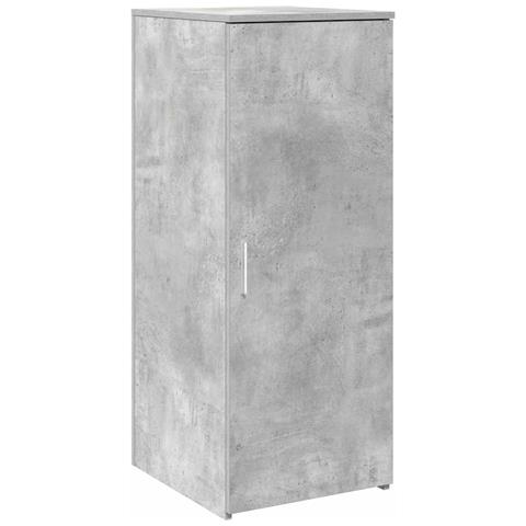 Banco Reception Grigio Cemento 180x50x103,5cm Legno Multistrato - Foto 9