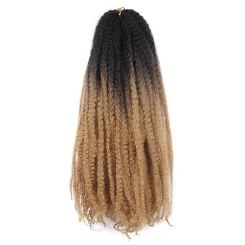 Parrucca Ombre Caterpillar Dreadlock - Extension Capelli Afro Ricci Crochet - Foto 1
