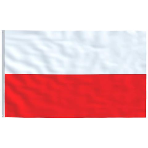 Asta e Bandiera Polonia 5,55 m Alluminio - Foto 2