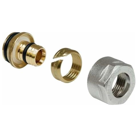 Raccordo A Compressione 16x2 Eurocono 3/4  Per Riscaldamento - Foto 1