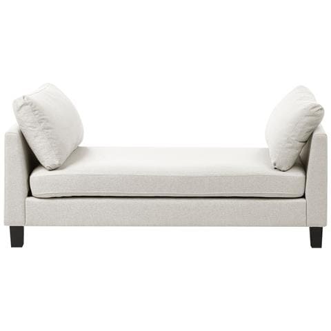 Chaise Longue Archiane Tessuto Beige Chiaro - Foto 2