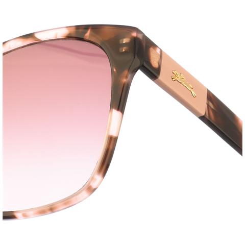 Occhiali Da Sole Quadrati Da Donna In Acetato Lo657s - Foto 3