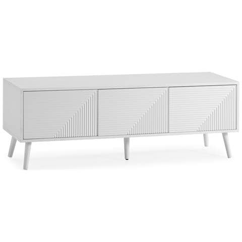 Mobile Tv Telmo 3 Ante Colore Bianco 130 Cm - Foto 1