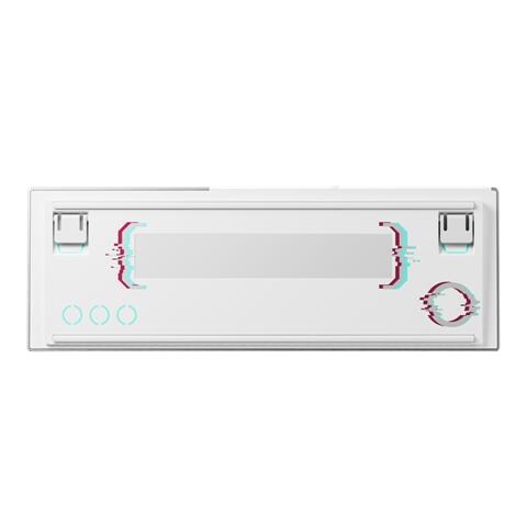 MX 8.2 Pro TMR Wireless tastiera Gaming USB + RF Wireless + Bluetooth QWERTZ Tedesco Argento, Bianco - Foto 2