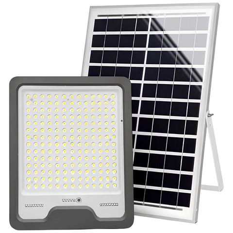 Proiettore Solare Led 20w Batteria 25000mah Per Illuminazione Esterna - Foto 2