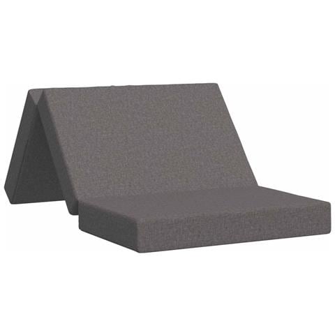 Divano Letto Pieghevole 80 x 67 x 45 cm Grigio Chiaro - Foto 1