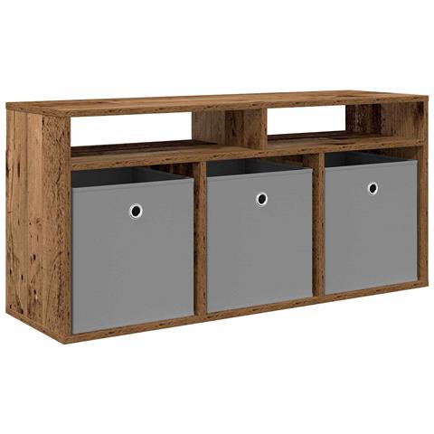Lowboard con cassetto Legno vecchio 102 x 32 x 48,5 cm - Foto 1