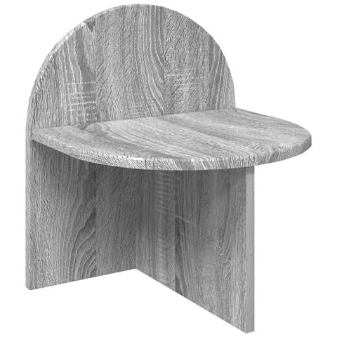 Comodino Sonoma grigia 40 x 35,5 x 45,5 cm Legno ingegnerizzato - Foto 1