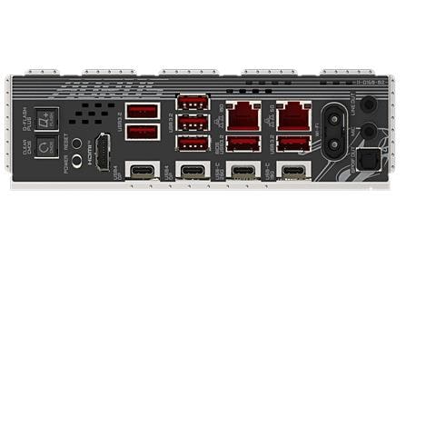 X870E AORUS MASTER X3D Scheda Madre - Supporta CPU AMD Ryzen 9000, VRM digitale a 18+2+2 fasi, fino a 9000MHz DDR5 (O.C.), 2xPCIe 5.0 + 3xPCIe 4.0, Wi-Fi 7, LAN 10GbE, USB 4 - Foto 2