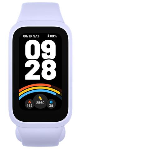Smart Band 9 Active TFT Braccialetto per rilevamento di attività 3,73 cm (1.47") Viola - Foto 3