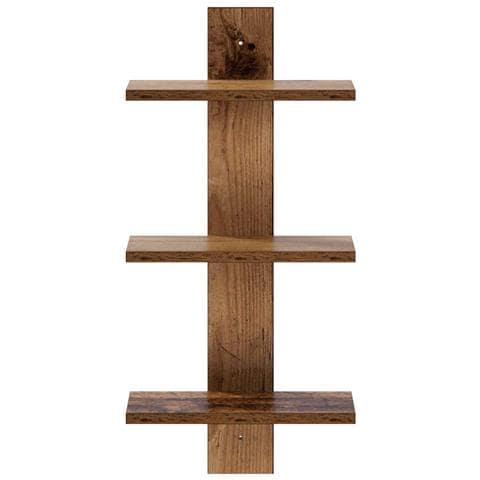 Scaffale da parete Legno di quercia 30 x 13.5 x 64.5 cm - Foto 2