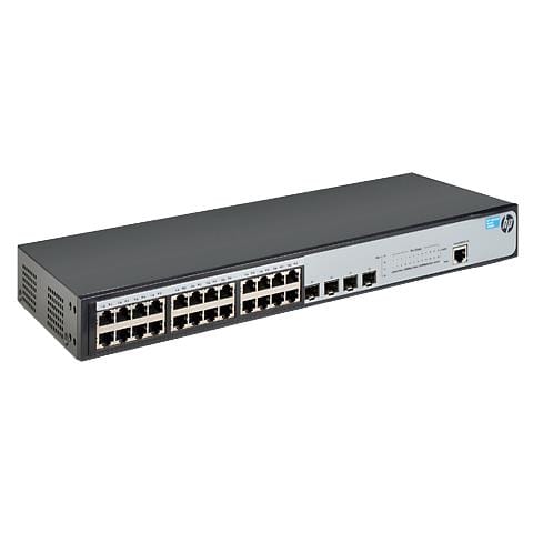 Switch Grigio 128 MB 24 Porte 44 x 17.3 x 4.4 cm JG924A - Foto 1