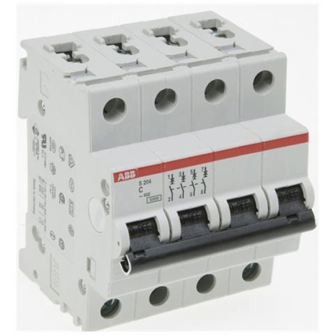 S204 / c20 - S204 C20 Interruttore Automatico 6ka 4p - Foto 3