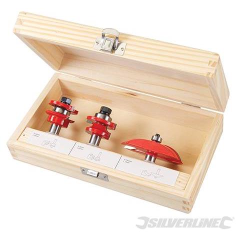 793749 Set Di Frese Per Porte A Pannello ½” 3 P. zi 1/2'' - Foto 5