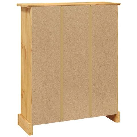 Libreria a 3 Ripiani Pino Messicano Corona Range 80x29x100 cm - Foto 9