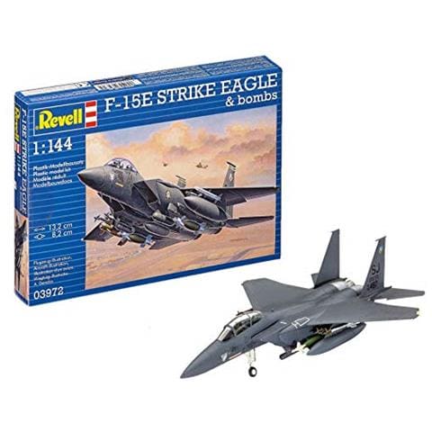 F-15e Strike Eagle & Bombs 1:144 Model Kit - Foto 1