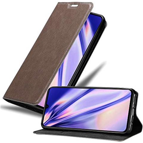 Cadorabo Custodia Compatibile Con Xiaomi Mi 9 In Bruno Caffè - Coperchio Protettiva Con Chiusura Magnetica, Funzione Stand E Tasca Per Le Carte - Foto 1