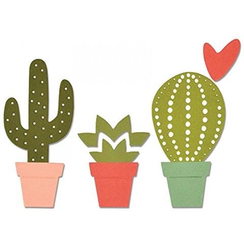 Thinlits Fustella, Cactus Di Debi Potter - Foto 1