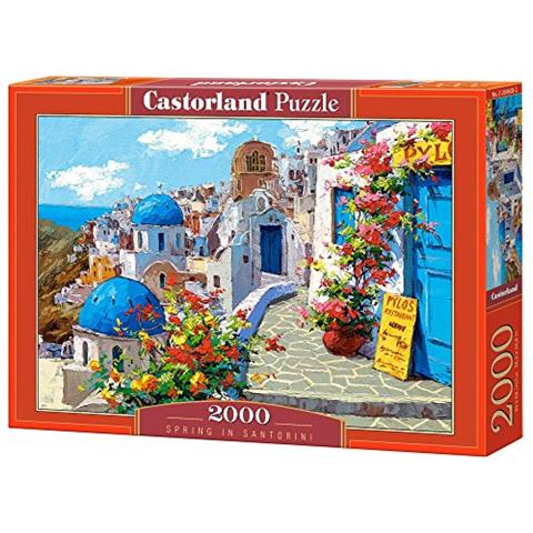 Spring In Santorini Puzzle (2000 Piece) - Foto 1
