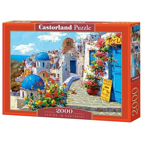 Spring In Santorini Puzzle (2000 Piece) - Foto 2