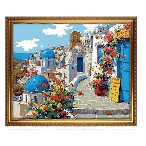 Spring In Santorini Puzzle (2000 Piece) - Foto 4