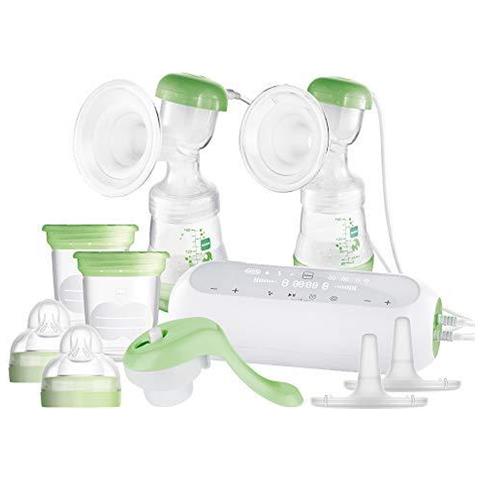 2 In 1 Elettrico Pompa A Doppio Petto Tra Cui Vasche Anti-coliche Bottiglie E Latte Di Stoccaggio - Foto 1