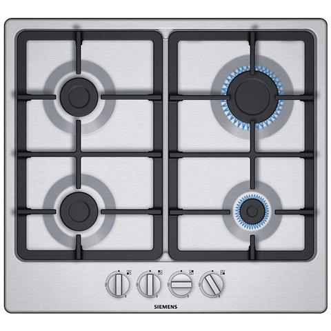 SIEMENS Piano Cottura EG6B5PB90 a Gas 4 Fuochi Gas Colore Inox